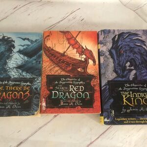 James A owen book trilogy Dragon Imaginarium